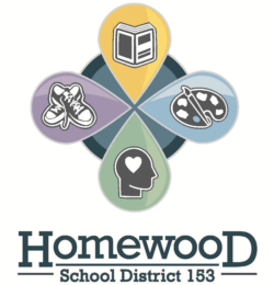 District 153 Final Logo square homewood school district