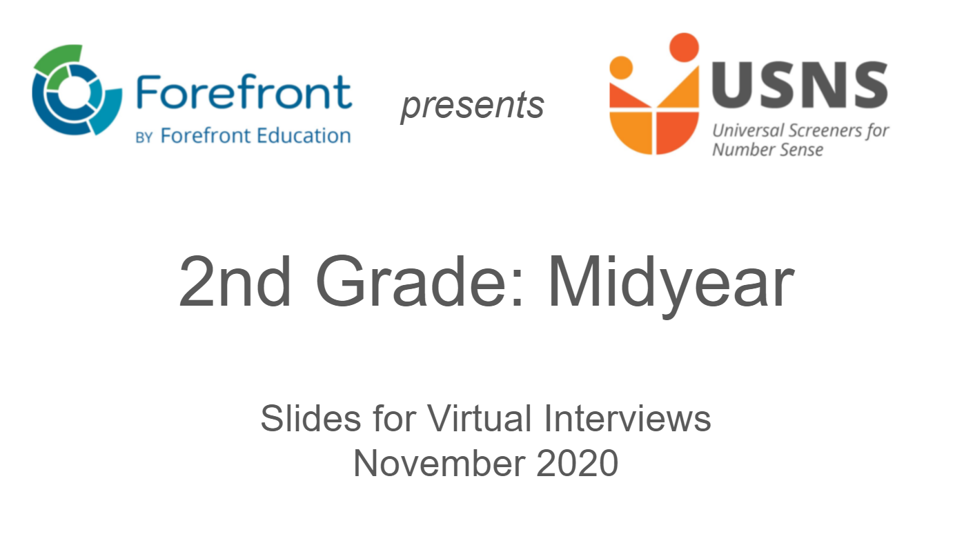 second grade midyear screener virtual slides